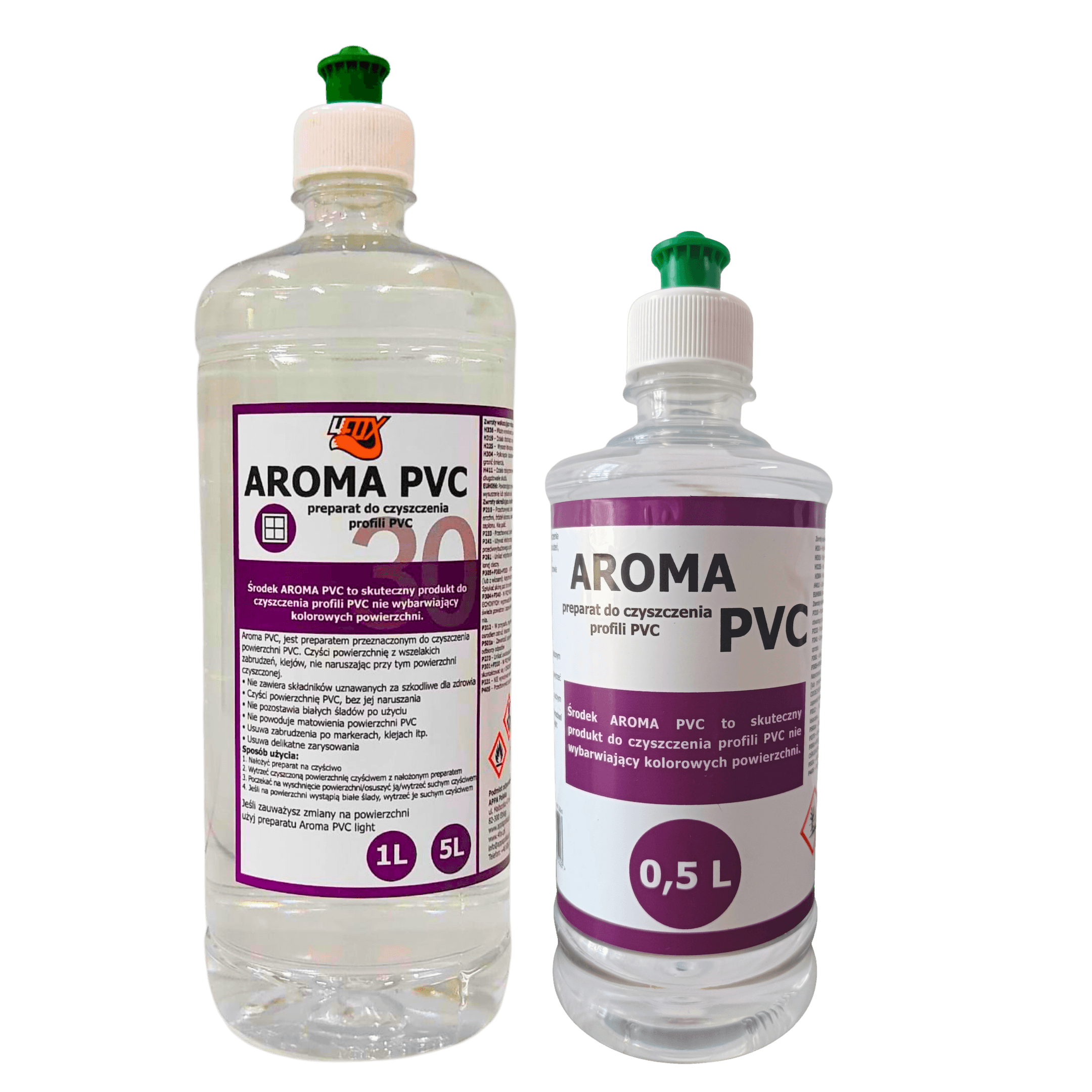 Płyn do czyszczenia zabrudzeń remontowych - Aroma PVC